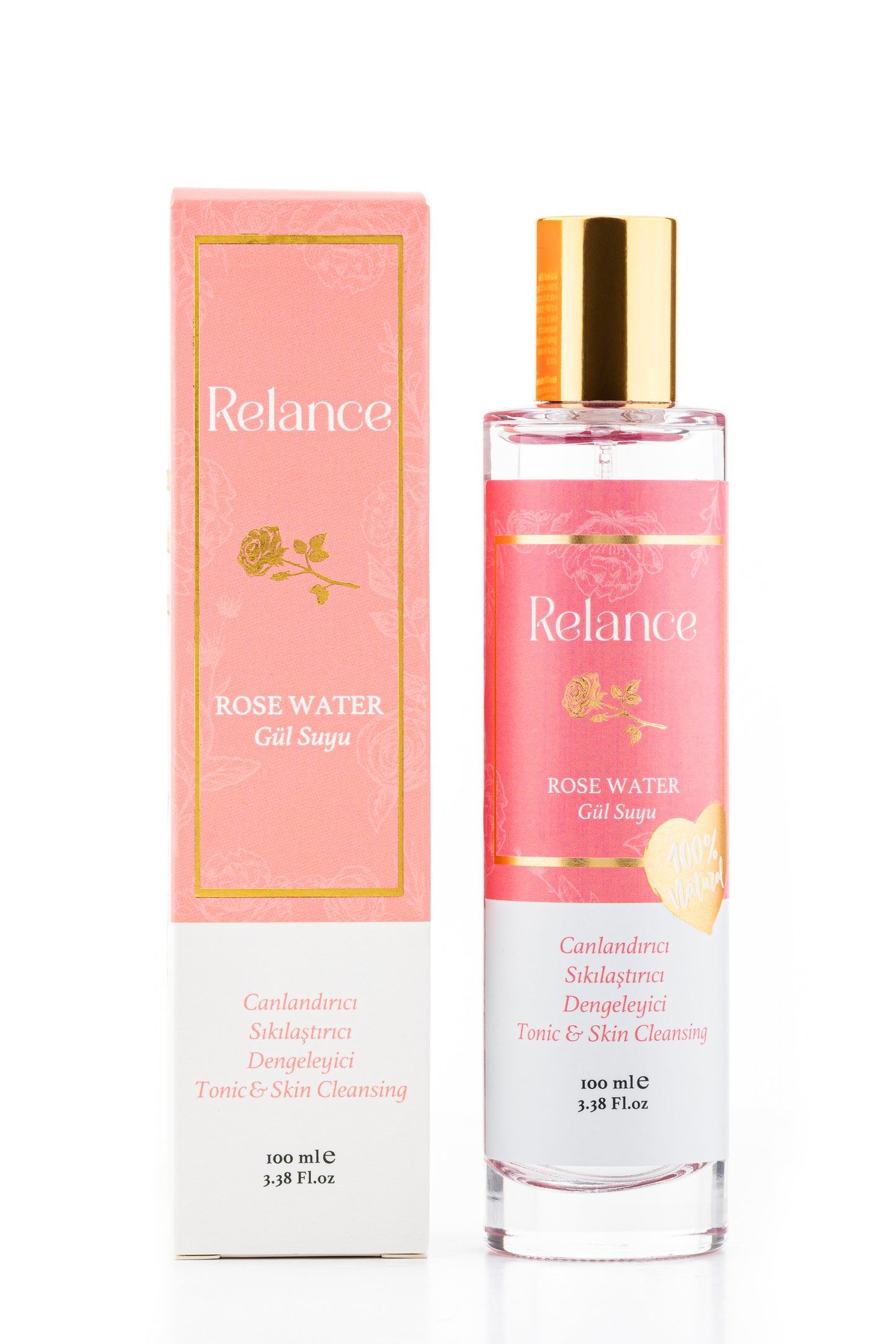 100% Natural Rose Water (100ml)