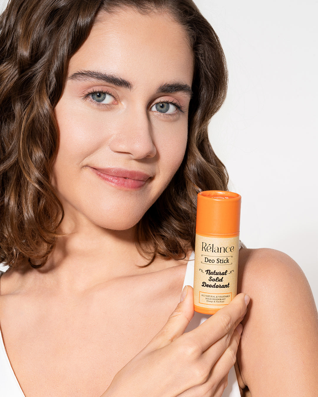 Natural Solid Deodorant - Orange (50gr)