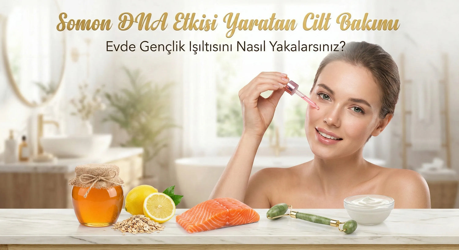 Somon DNA Etkisi Yaratan Cilt Bakımı: Evde Gençlik Işıltısını Nasıl Yakalarsınız?