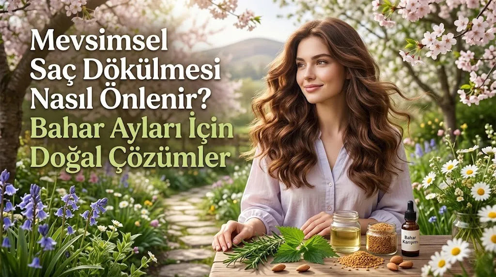 Mevsimsel Saç Dökülmesi Nasıl Önlenir? Bahar Ayları İçin Doğal Çözümler