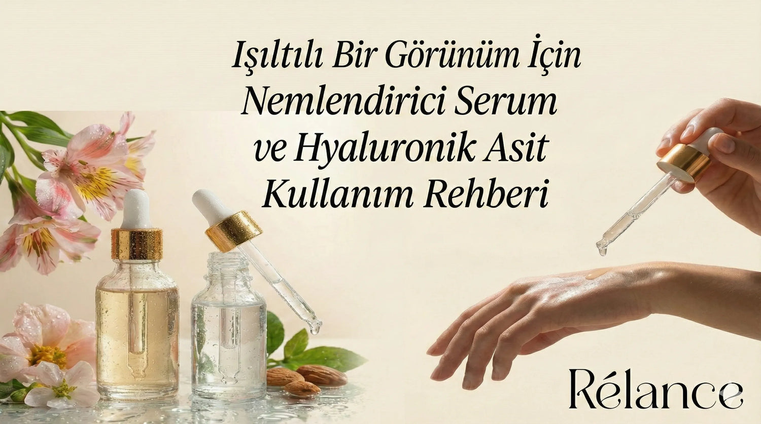 Işıltılı Bir Görünüm İçin Nemlendirici Serum ve Hyaluronik Asit Kullanım Rehberi