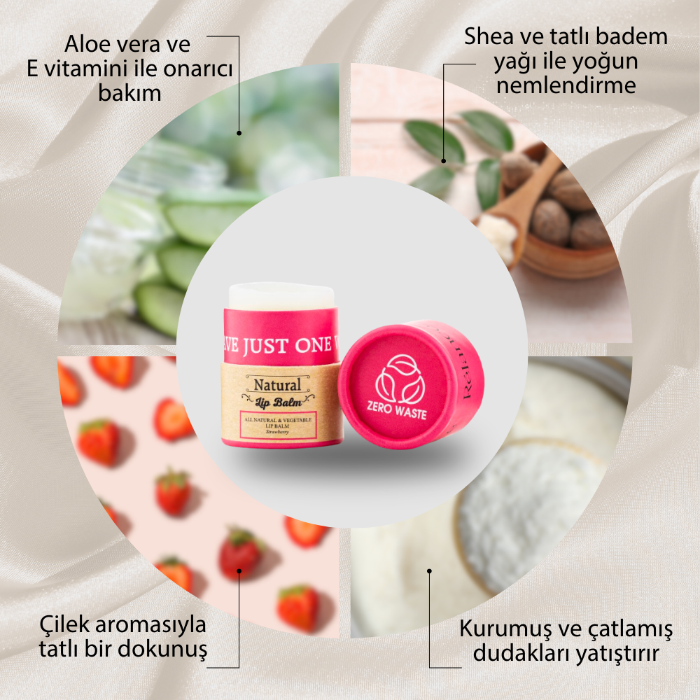 Doğal Dudak Nemlendirici (20gr)