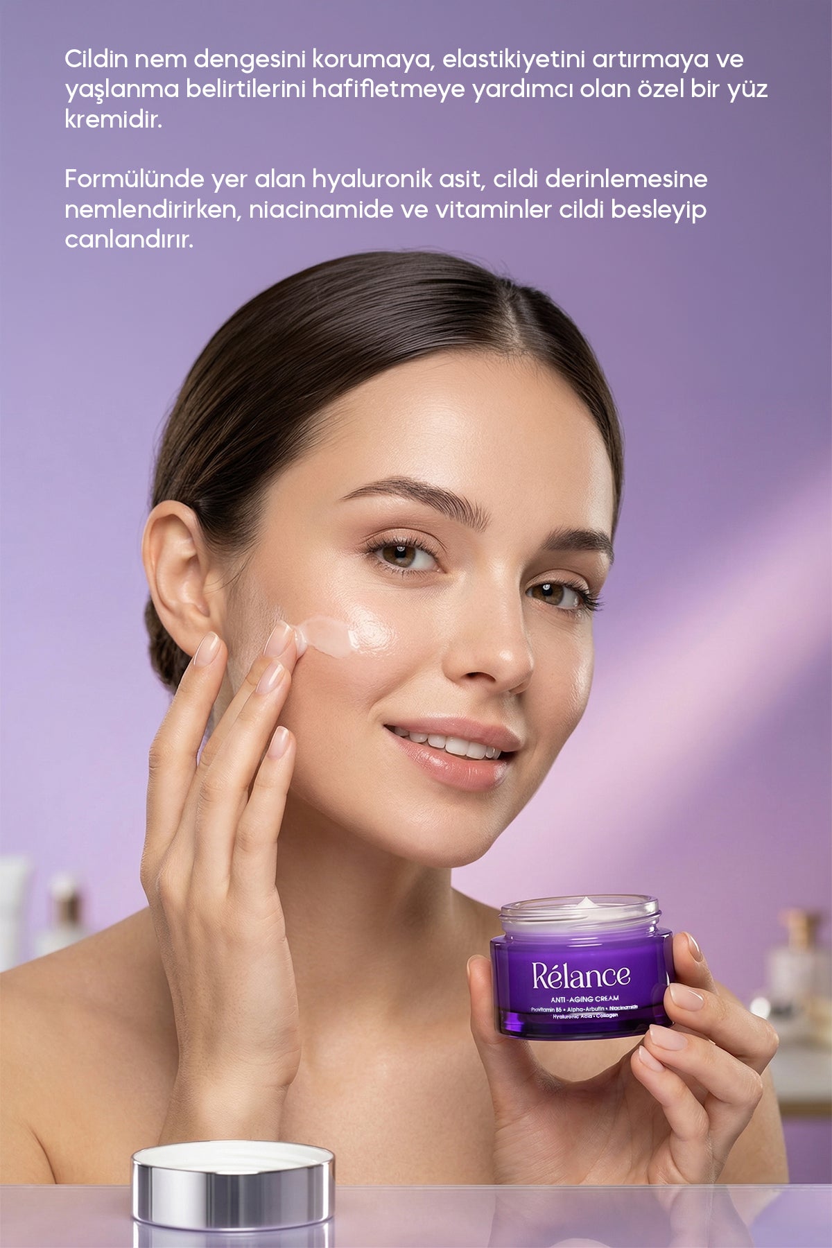 Relance Anti-Aging Krem ve Eksozom Serum Cilt Bakım Seti