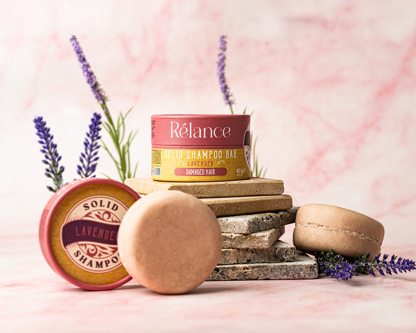 Natural Solid Shampoo Damaged Hair (80gr)