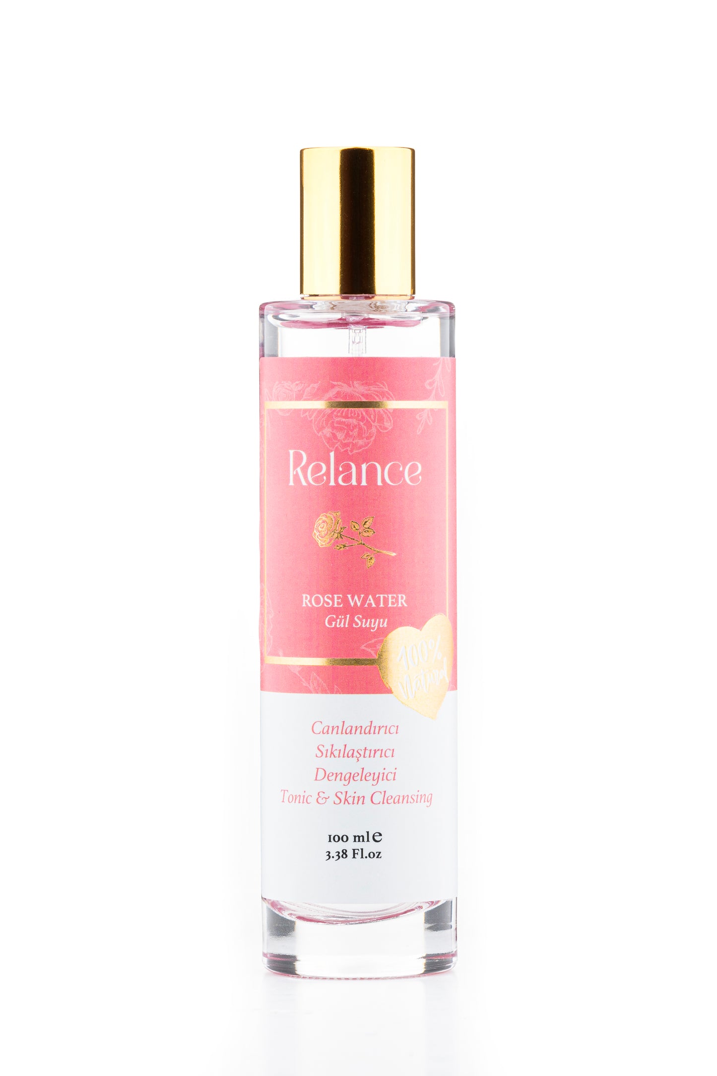 %100 Doğal Gül Suyu (100ml)