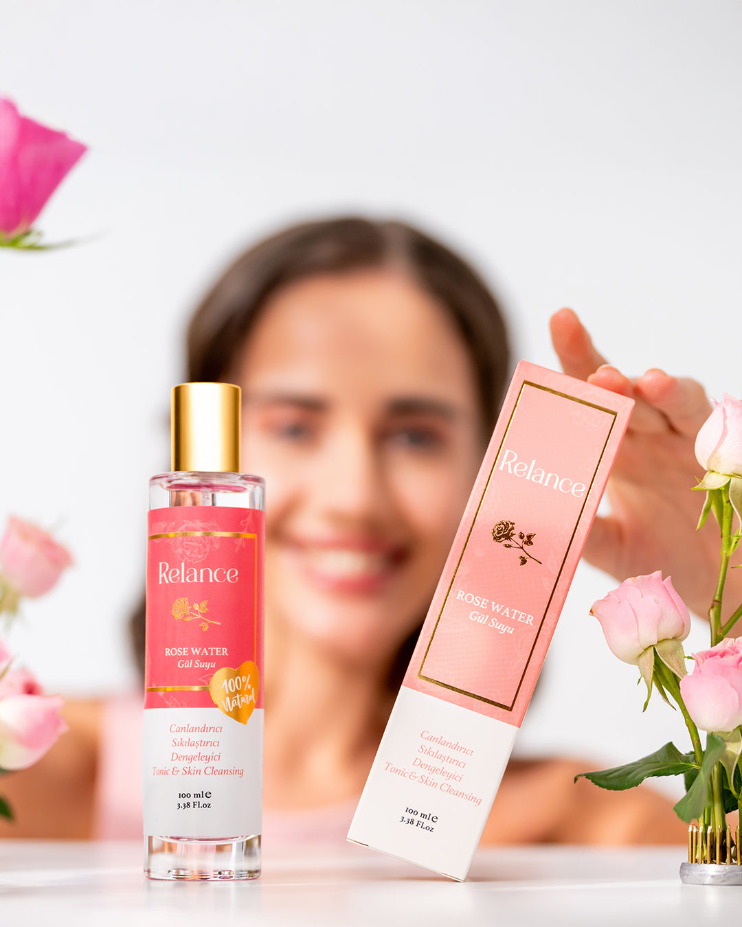 %100 Doğal Gül Suyu (100ml)